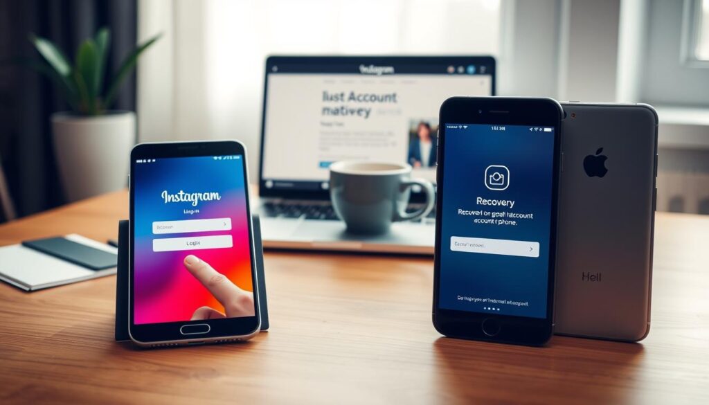 Recuperação pelo celular Android e iPhone