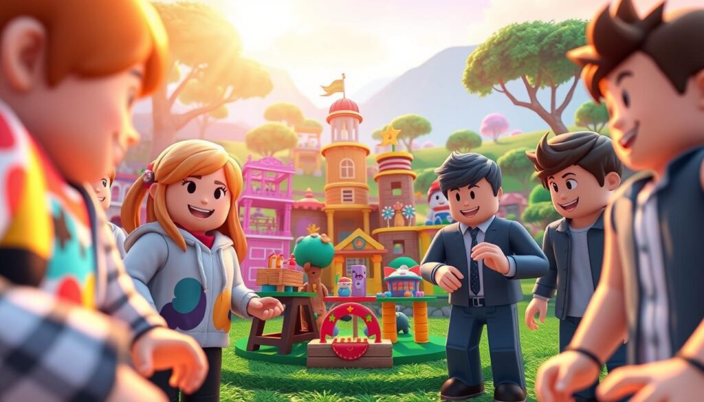 Community engagement on Roblox