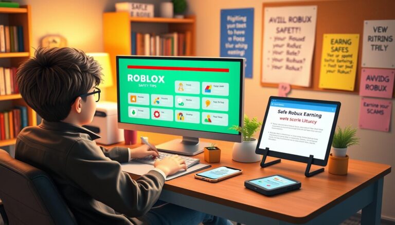 How to earn Robux safely